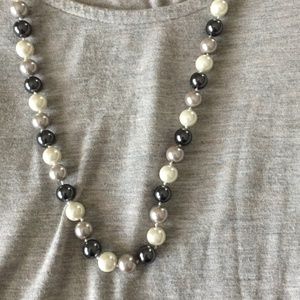 Park Lane mixed pearl necklace